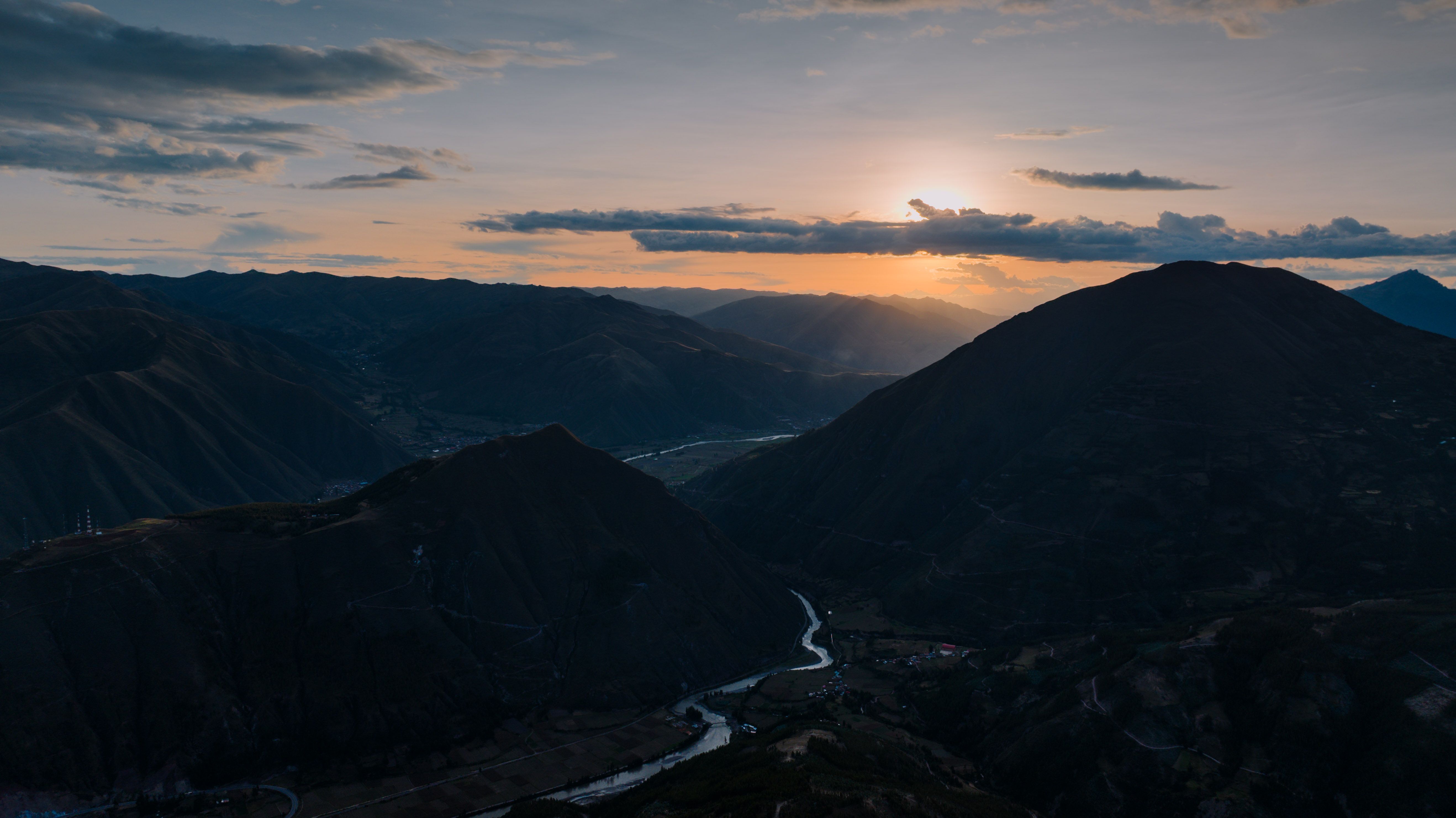 Mountain sunrise