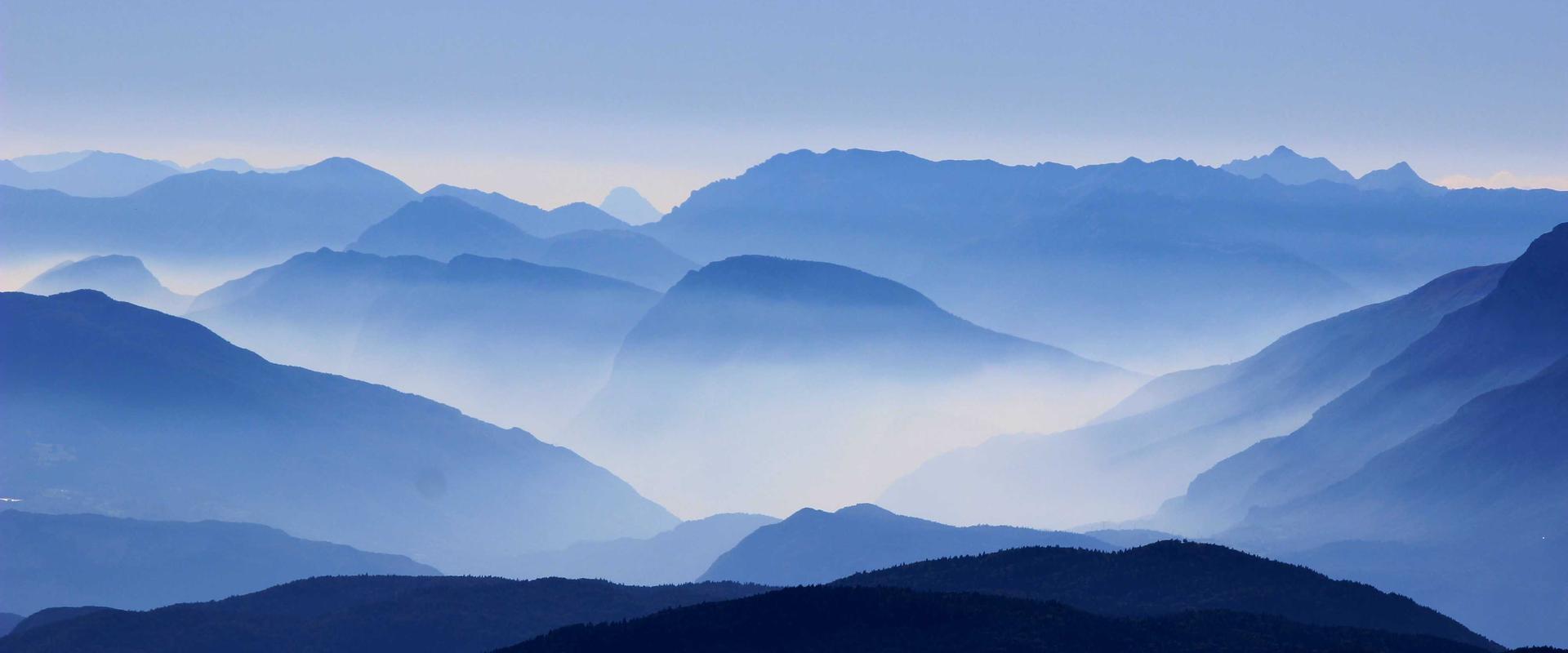 Sunrise mountain peak